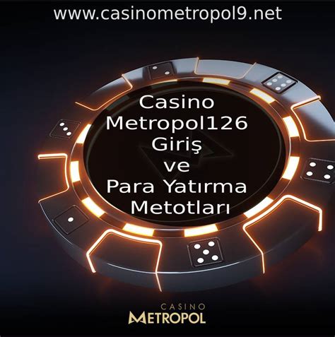 casino metropol para yatırma